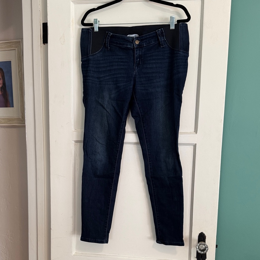 Isabel Maternity by Ingrid & Isabel Dark Wash Skinny Jeans